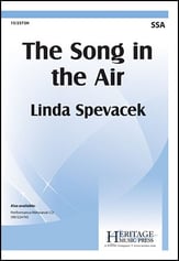 The Song in the Air SSA choral sheet music cover